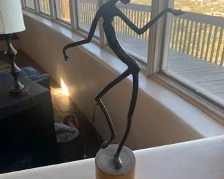 Andrisson Fils-Aime (Haiti, 20th C) bronze dancer