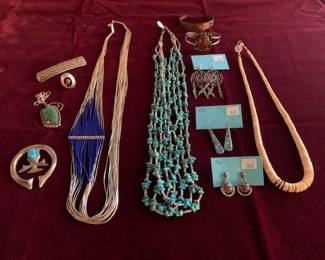 Vintage Native American jewelry