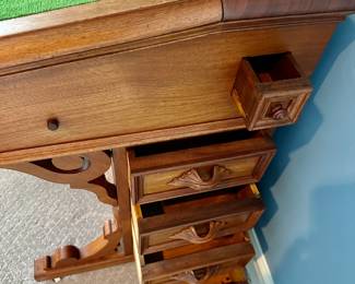 Antique Davenport Captain's Desk