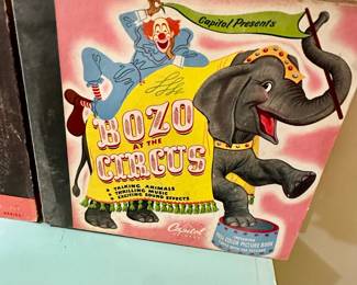 Capital Records Book and Record: Bozo at the Circus
