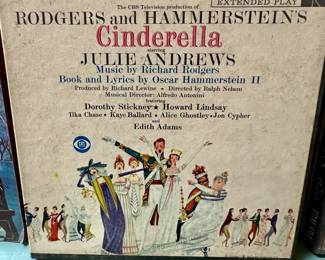 Columbia Records: Rodgers & Hammerstein's Cinderella staring Julie Andrews, music by Richard Rodgers and Lyrics by Oscar Hammerstein