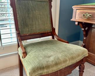 Antique East Lake Victorian Parlor Chair