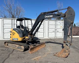 2017 John Deere 50G Excavator, 2437 Hours