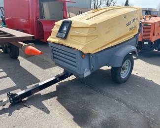 2016 Atlas Copco XAS185 cd7 Towable Compressor