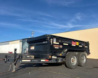 2018 Iron Bull 10ft 10K T/A Dump Trailer