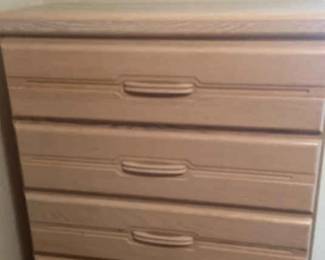 Blonde Bedroom Dresser