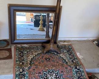 Lamp And Rug