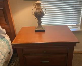 Mighty Nightstand And Lamp