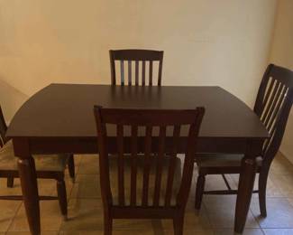 Dining Table And 4 Chairs