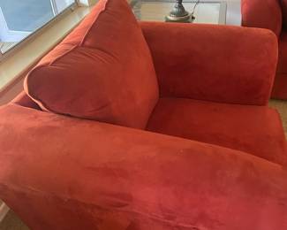 Super Comfy Side Chair, Table, and Lamp