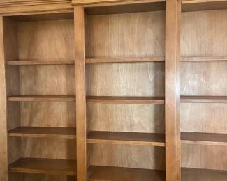 Nice Three Piece Wood Bookshelf 