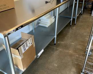stainless steel tables