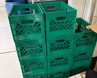 like new plastic crates