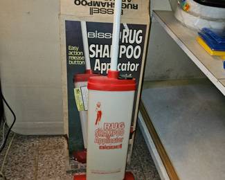 Vtg Bissell Rug Shampoo Applicator Model 254!
