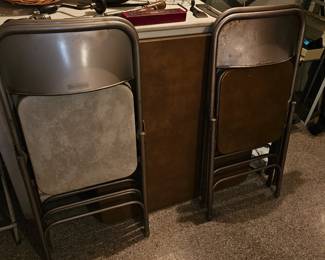 Vtg Samsonite Table  #8773
2 Chairs #1875
2 Chairs #1873

