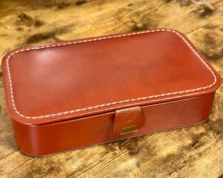 Vtg. MCM Hickok Gentleman’s Jewelry Box for Tie Bars, Cufflinks, Accessories