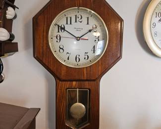 Strausbourg Manor Quartz Wood Wall Clock!
