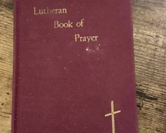 Vtg. Lutheran Book of Prayer 1941 Concordia Publishing House Fifth Printing Hardcover Red