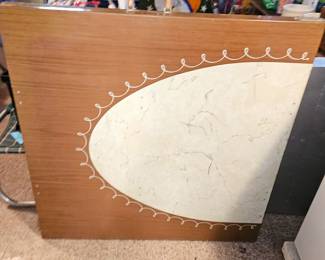 Vtg Aluminum Folding Table!