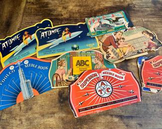 Vtg. Advertising Sewing Needle Books - Lot!!