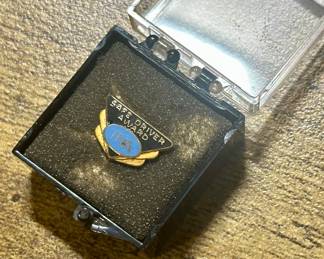 Vtg. Safe Driver Award INA Pin