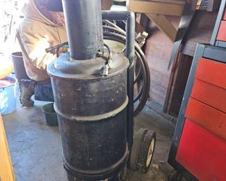 Industrial Pneumatic Vehicle Grease Pump w/Gun!
