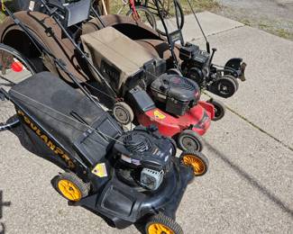 Lawn Mowers & Edger!