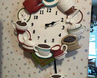 Christmas Gifts Sister Coffee Theme Clock!