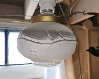 Glass Globe Basement Lights!