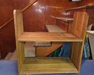 Vintage Wood Rolling Cart!
