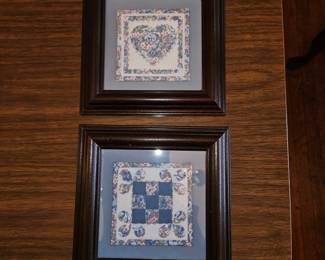 Framed Quilted Squares!