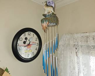 Bradford Exchange silent Sentinel Al Agnews Call of the wild Wind Chime w/COA!
