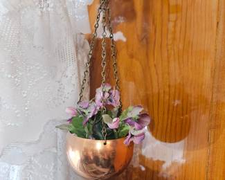 Vtg Hanging Copper Pots!