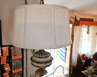 Vtg. MCM Stiffel? Hanging Lamp!