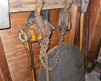 Vtg 3-Ton Manual Hoist!
