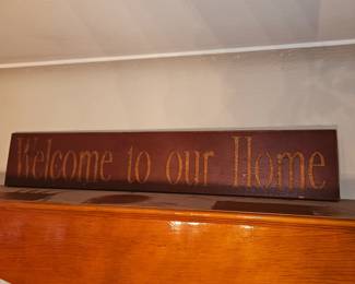 Welcome Sign!