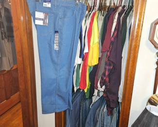 Men's Clothing 2XL-3XL, 48-30 Pants!