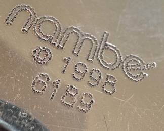 Nambe Spiral Wine Coaster. $50 (2 lb)