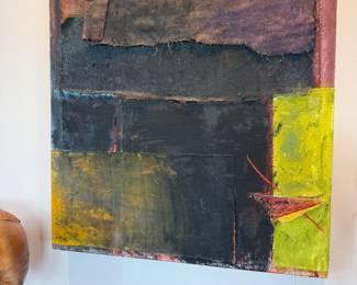 Mixed Media Art by Diane Cooper (40.5h x 40.5w x 4.5d) $10,000 (50 lb)