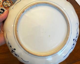 Imari 3 plates 