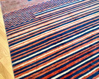 Vintage Turkish Striped Kilim Rug (66” x 106”) $2000 ($50 lb)