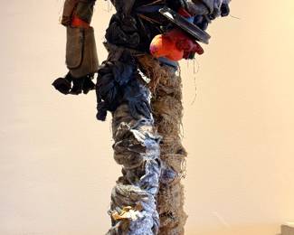 Diane Cooper Figural Sculptures with Pedestal (20”w x 20”d x 64”h) $30,000 each (50 lbs)
