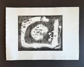 Etching Ink Print on Arches Paper by Diane Cooper (22”h x 30”w) $200 (2 lb)