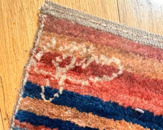 Vintage Turkish Striped Kilim Rug (66” x 106”) $2000 ($50 lb)