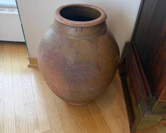 Tokoname Style Ceramic Pot (22”h x 15”w) $400 (25lb)