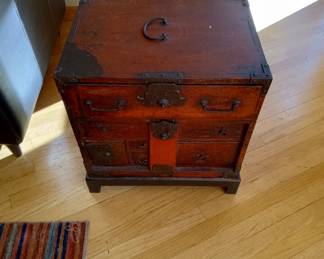 Small Antique Chest
20.5 X 22 inches- 60 lb- $900