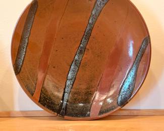 Ceramic Plate on Terracotta (12” Diameter) $40 (4 lb)