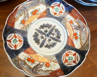 Imari 3 plates 