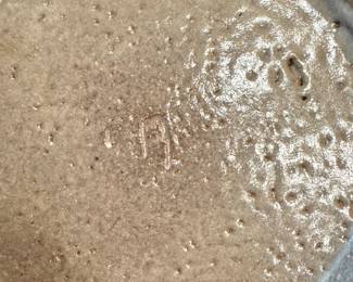 Tatsuzo Shimaoka Signed Japanese Mingei Rope Inlay Ceramic Pottery Bowl Plate (9.5” Diameter) $700 (5 lb)
