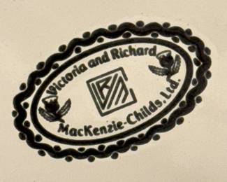 MacKenzie-Childs Courtly Check Serving Platter $90 (1 lb)
